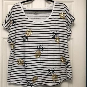 Lane Bryant pineapple shirt
